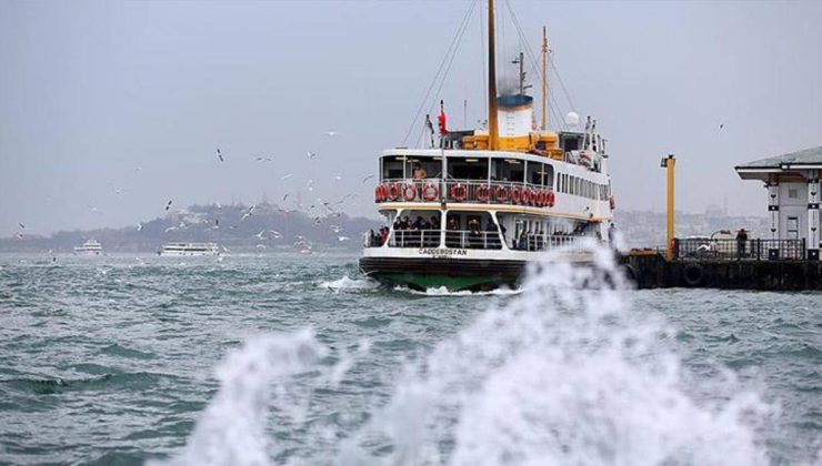 İstanbul’da deniz ulaşımına lodos engeli! Birçok sefer iptal edildi