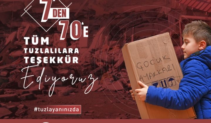 Tuzla Belediye Başkanı Dr. Şadi Yazıcı; “Bölgede yardım sürekli ihtiyaç”