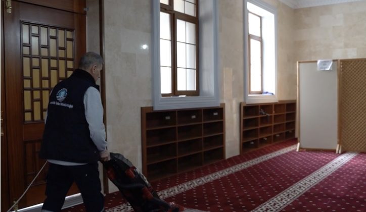 Tuzla’da İbadethaneler Ramazan Ayı Öncesinde Temizlendi