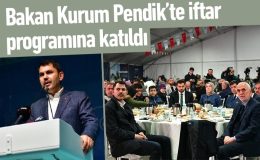 Bakan Kurum, Pendik’te iftar programına katıldı