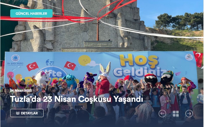 Tuzla’da 23 Nisan Coşkusu Yaşandı