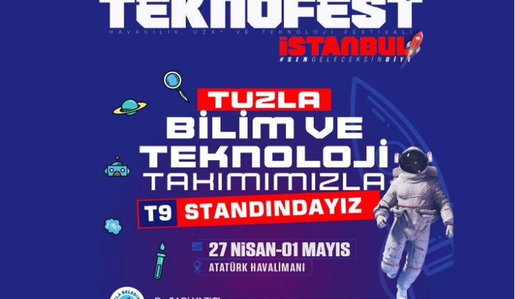 Tuzla Belediyesi Teknofest’teki Yerini Alıyor