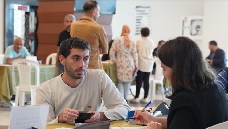 ÇALIŞMAK İSTEYEN DEZAVANTAJLI VATANDAŞLAR İÇİN TOPLU İŞ GÖRÜŞMESİ DÜZENLENDİ