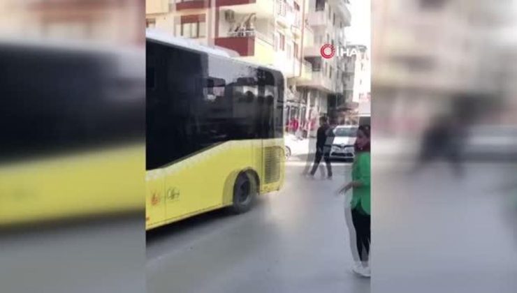 Pendik’te İETT otobüsünün çarptığı yaya yaralandı