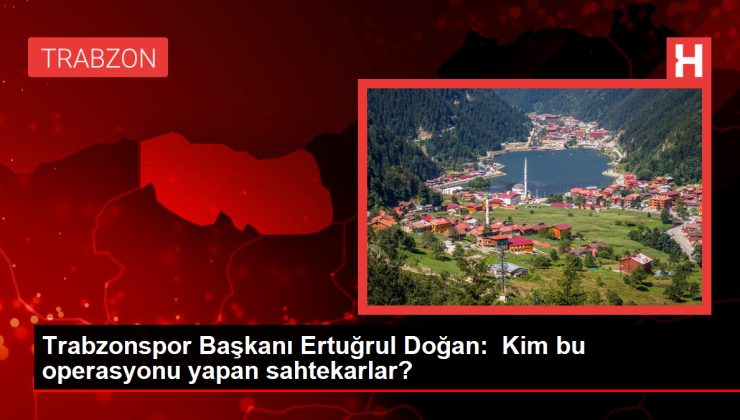 Trabzonspor Başkanı Ertuğrul Doğan, Federasyona Tepki Gösterdi