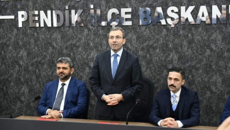 Cumhur İttifakı Pendik Belediye Başkan Adayı Ahmet CİN Milliyetçi Hareket Partisi ilçe Başkanlığını Ziyaret Etti
