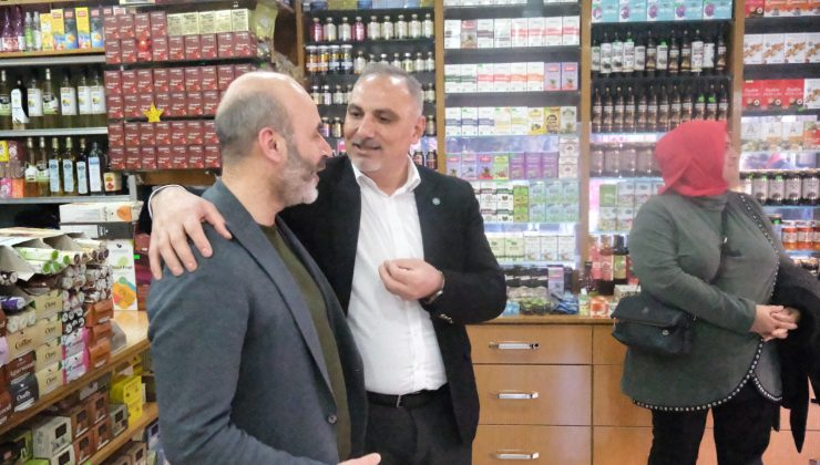 İyi Parti Pendik Belediye Başkan Adayı Süleyman Turan Esnaf Ve Mahalle Ziyaretleri Gerçekleştirdi