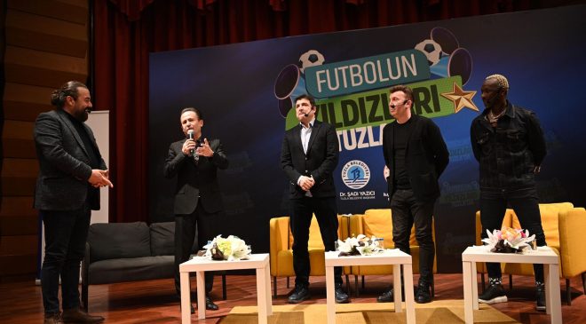 Tuzla’da Futbolun Efsaneleri Gençlerle Buluştu