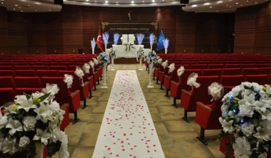 İstanbul 12 ilçesindeki nikah salonları "29 Şubat" nedeniyle boş kaldı