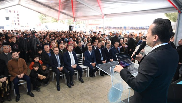 Tuzla Barış Manço Ortaokulu açıldı