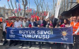 Cumhur İttifakı Pendik’te Büyük Sevgi Yürüyüşü Gerçekleştirdi