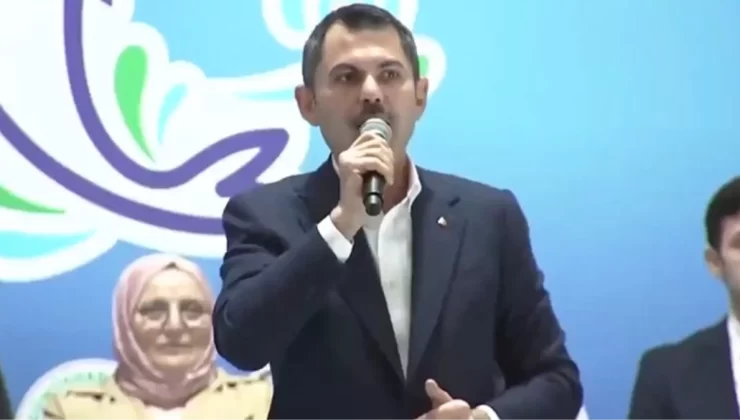 Murat Kurum, kendisine atılan sloganları destek sandı: Allah razı olsun