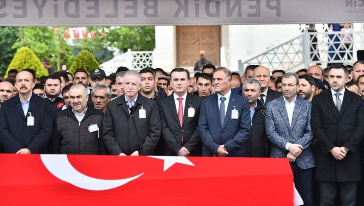 Pendik Şehidini Gözyaşları ile Uğurladı