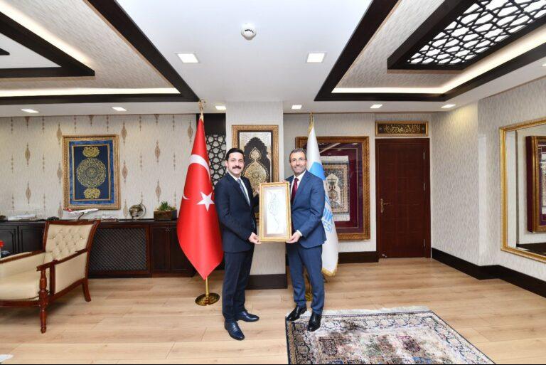 MHP Pendik İlçe Başkanı Kerim Kaya’dan Ahmet Cin’e Hayırlı Olsun Ziyareti
