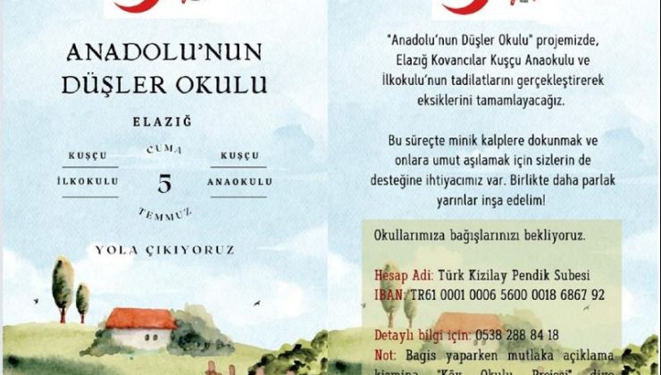 Türk Kızılay’ı Minik Kalplere Dokunmak İçin Yola Çıkıyor