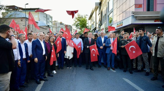 Vali Gül ,15 Temmuz Demokrasi ve Milli Birlik Günü Etkinliğine Katıldı