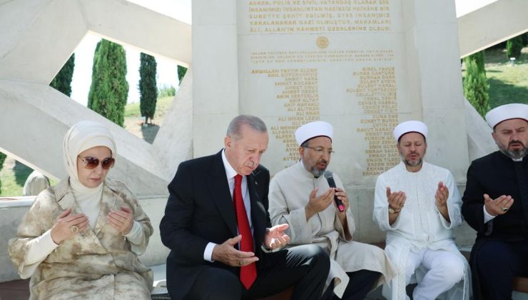 Cumhurbaşkanı Erdoğan: “15 Temmuz bir kahramanlık destanıdır”