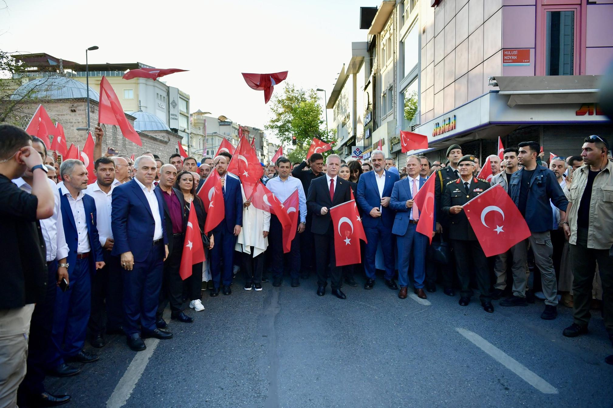 Vali Gül ,15 Temmuz Demokrasi ve Milli Birlik Günü Etkinliğine Katıldı