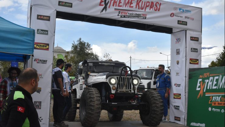 Pendik’te Off-Road Mücadelesi