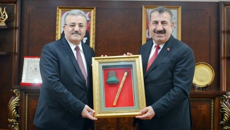 Çalışma ve Sosyal Güvenlik Bakan Yardımcısı Faruk Özçelik, Türkiye Koyun Keçi Yetiştiricileri Merkez Birliği’ni Ziyaret Etti