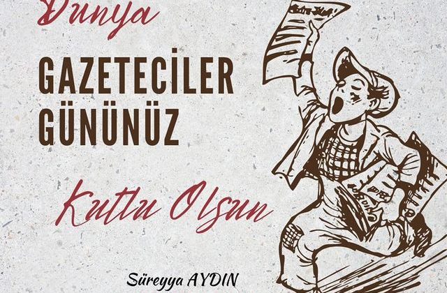 Dünya Gazeteciler Günü Kutlu Olsun!