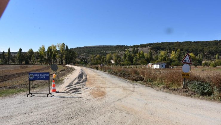 İnönü Belediyesi, Erenköy-Dereyalak Yolunda Önemli Altyapı Çalışmalarını Başlattı