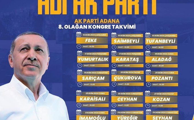 AK Parti İlçe Kongreleri Sonuçlandı!