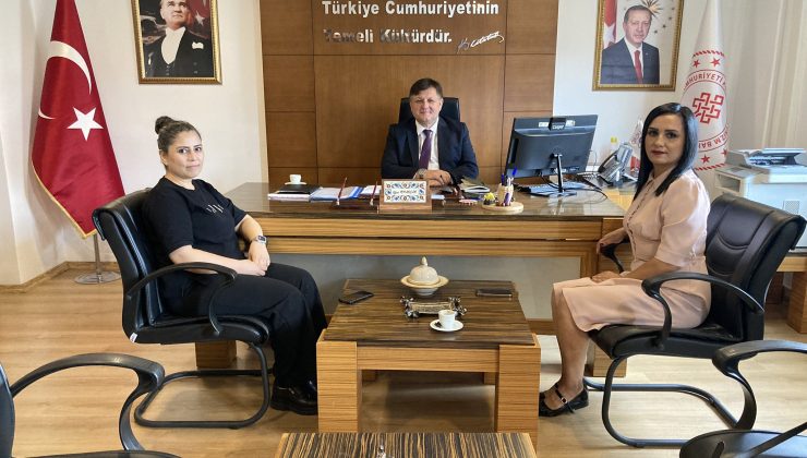 Ordu İl Kültür ve Turizm Müdürlüğü, İl Kültür ve Turizm Müdürü Uğur Toparlak’ı Ziyaret Etti