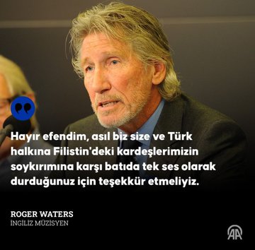 Roger Waters’tan Filistin Destek Mesajı