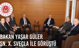 Millî Savunma Bakanı Yaşar Güler, Kosova İçişleri Bakanı ile Görüşmelerde Bulundu