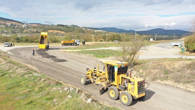 Kurna Mahallesi Formula Yolu Caddesi Yenileniyor