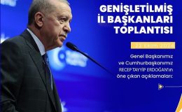 Türkiye Cumhurbaşkanı ve AK Parti Genel Başkanı Erdoğan İl Başkanları Toplantısında Konuştu