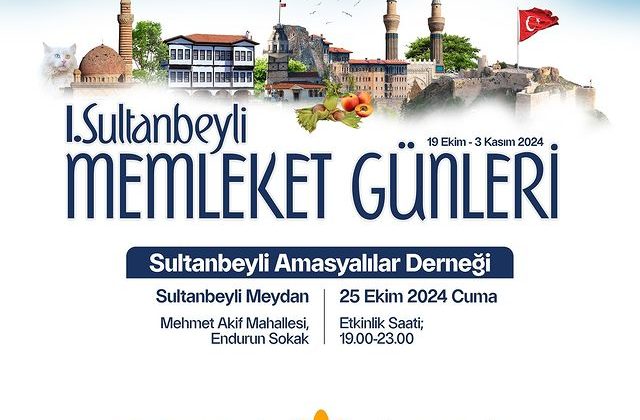 Sultanbeyli Memleket Günleri Başlıyor