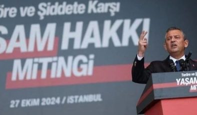 Beşiktaş’ta Teröre ve Şiddete Karşı Miting Düzenlendi