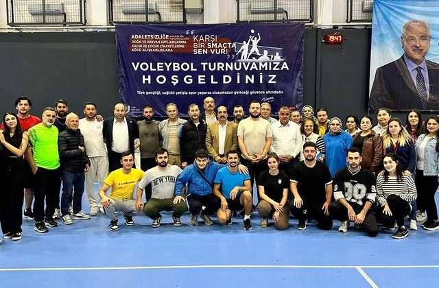 CHP Gençlik Kolları, Adaletsizliğe ve Haksızlığa Karşı Voleybol Turnuvası Düzenledi