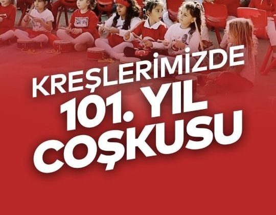 Kreşlerimizde 29 Ekim Cumhuriyet Bayramı etkinlikleri coşkuyla kutlandı