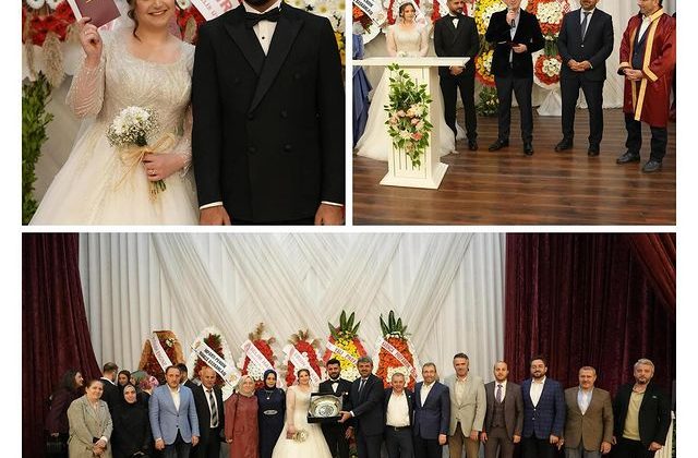 Belediye Nikah Törenine Katıldı