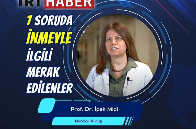 Pendik Eğitim ve Araştırma Hastanesi’nden Prof. Dr. İpek Midi, İnme Hakkında Bilgi Verdi