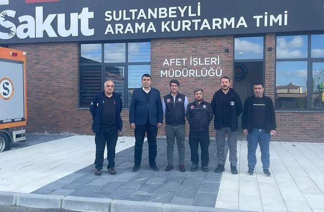 İstanbul Sultanbeyli Belediyesi, Çekmeköy Belediyesi Arama Kurtarma Timi’ni Ağırladı