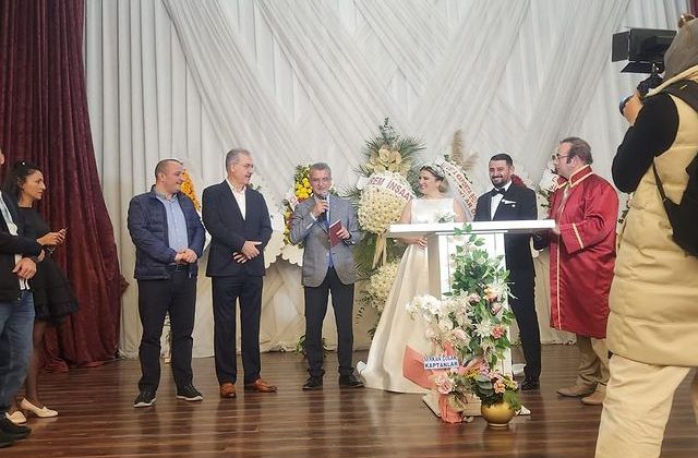 İlçe Yönetim Kurulu Üyesi Ömer İnce’nin Kız Kardeşinin Nikah Töreni Gerçekleşti