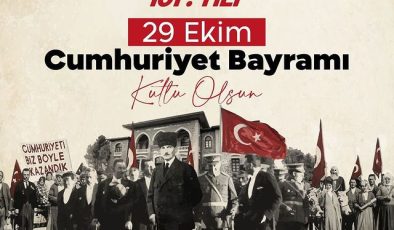 29 Ekim Cumhuriyet Bayramı Coşkuyla Kutlanıyor