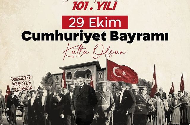 29 Ekim Cumhuriyet Bayramı Coşkuyla Kutlanıyor