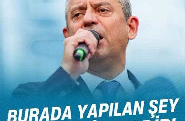 CHP Genel Başkanı Özgür Özel, Demokrasi Hakkında Konuştu