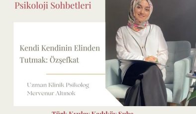 Türk Kızılay Kadıköy Şubesi “Kendi Kendinin Elinden Tutmak” Konulu Seminer Düzenliyor