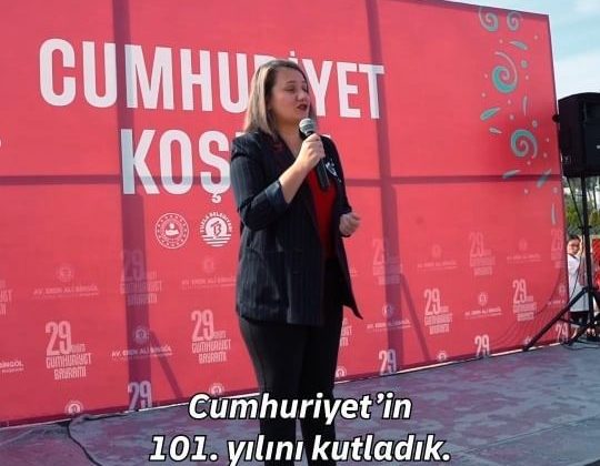 Cumhuriyetin 101. Yılına Özel Koşu Etkinliği