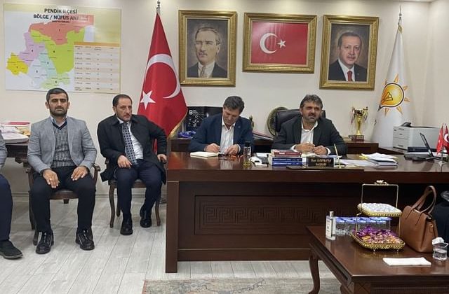 AK Parti Pendik İlçe Başkanlığı, Velibaba Mahallesi Yönetimiyle Buluştu