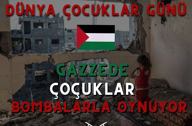 20 Kasım Dünya Çocuklar Günü: Gazze’deki Çocuklar İçin Bir Farkındalık Çağrısı