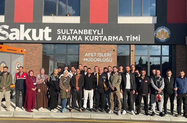 İstanbul Sultanbeyli Belediyesi’nin Arama Kurtarma Timi (SAKUT) Kapasitesi Artırılıyor