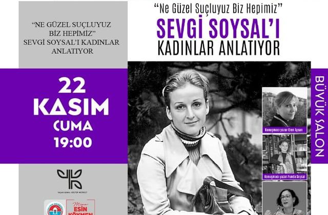 Sevgi Soysal’ın Kadın Hikayeleri ve Sosyal Adalet Söyleşisi