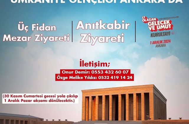 CHP Ümraniye Gençlik Kolları, Gençlere Anlamlı Bir Etkinlik Düzenliyor